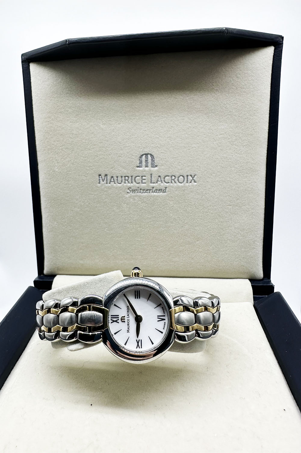 A Maurice Lacroix two tone watch