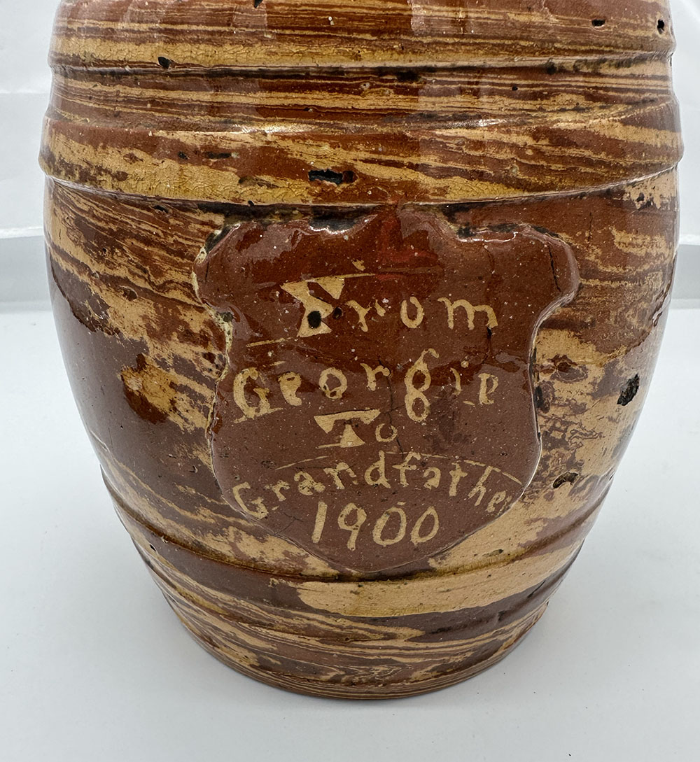A Seaton pottery storage barrel - Image 8 of 9