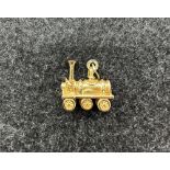 An 18ct yellow gold heavy weight charm