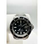 A Rolex Submariner watch