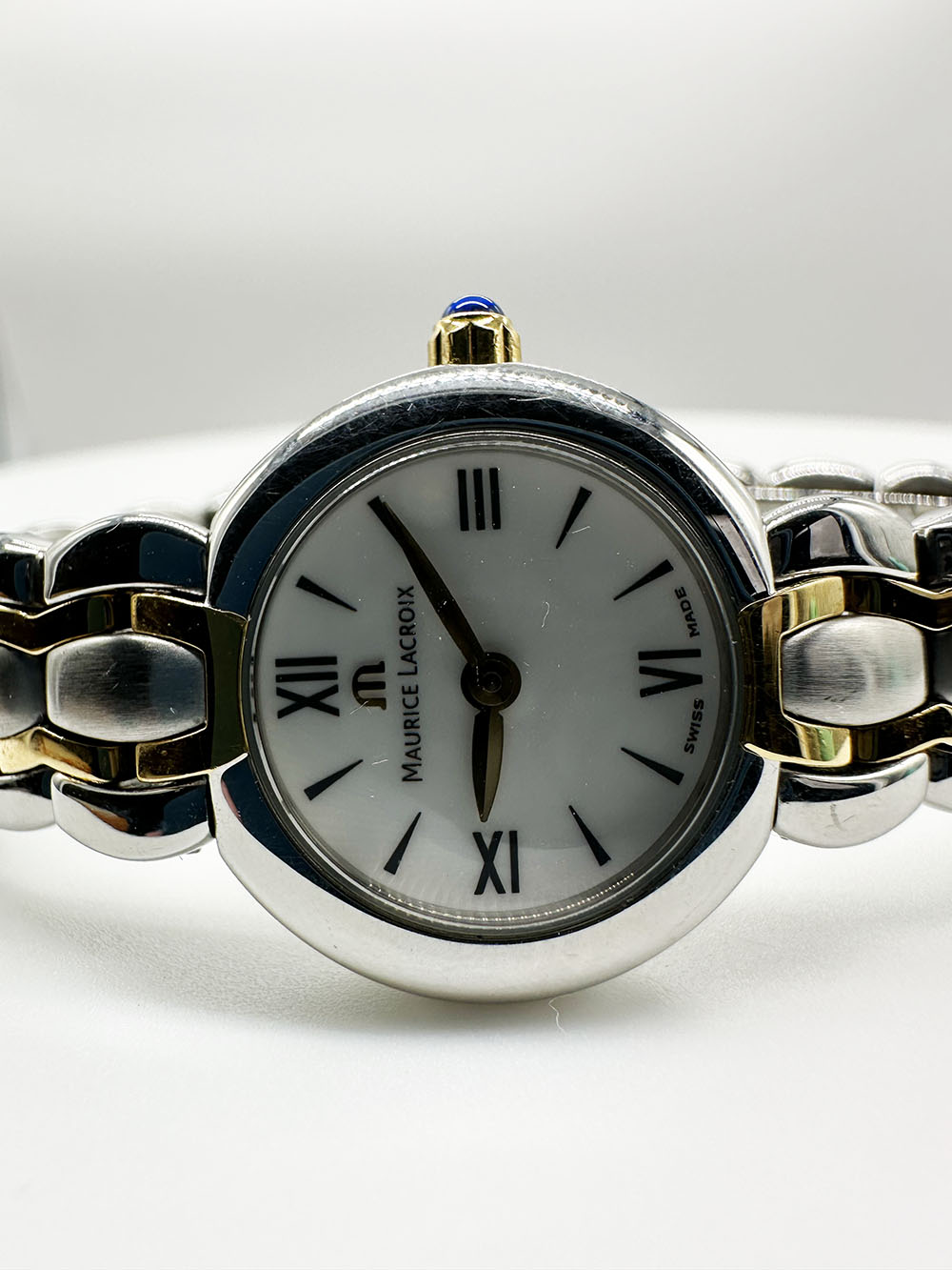 A Maurice Lacroix two tone watch - Image 4 of 8