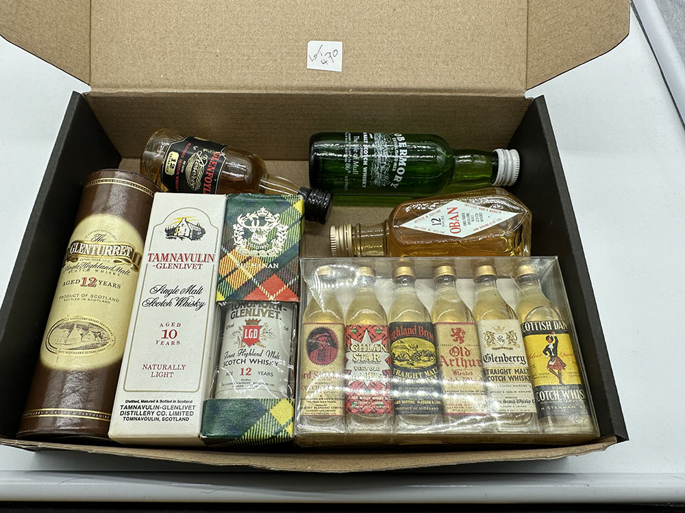 A collection of miniature whisky - Image 2 of 2