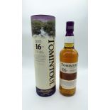 A 16 year old Tomintoul whisky