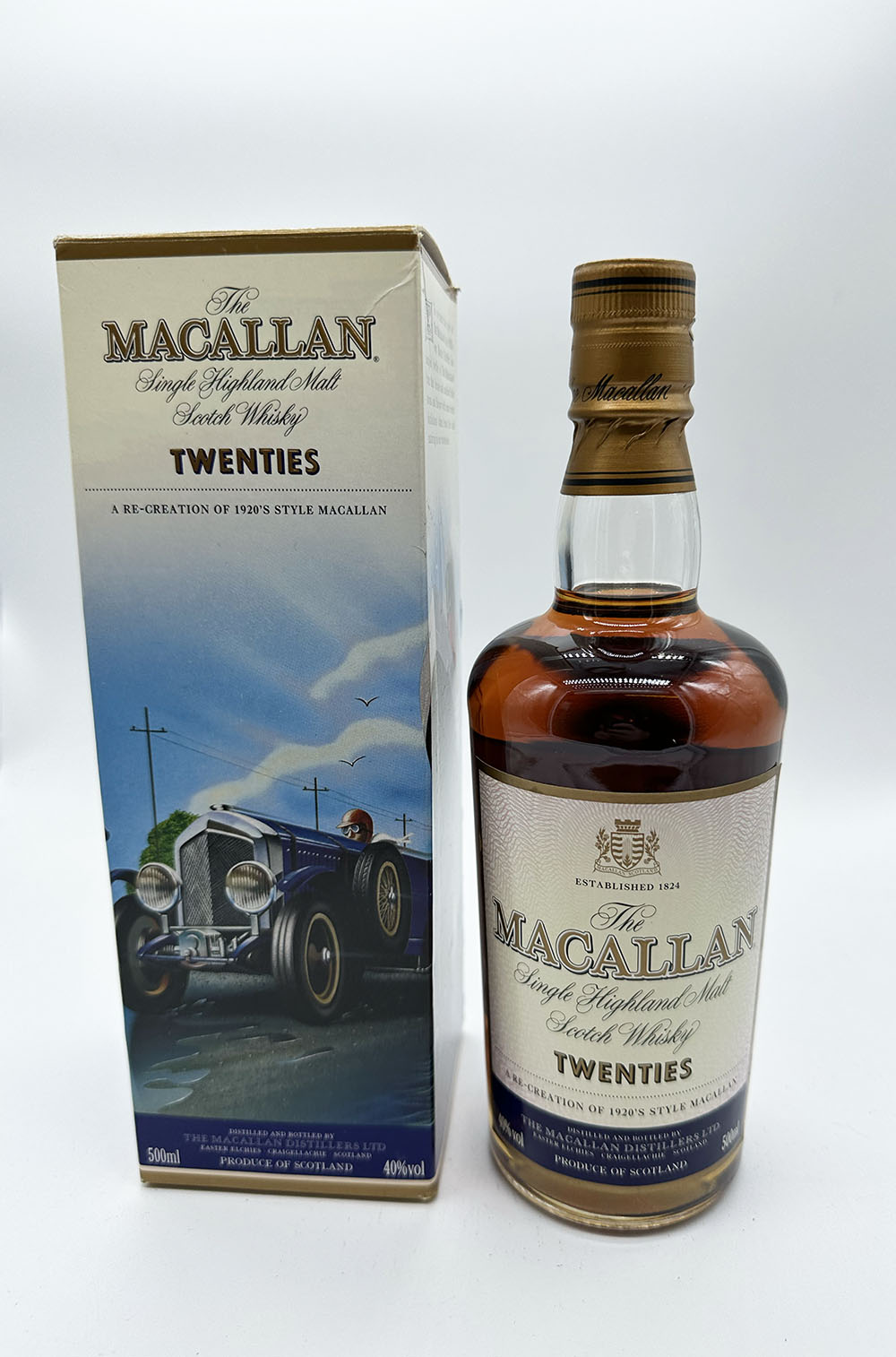 A Macallans Twenties travel series whisky