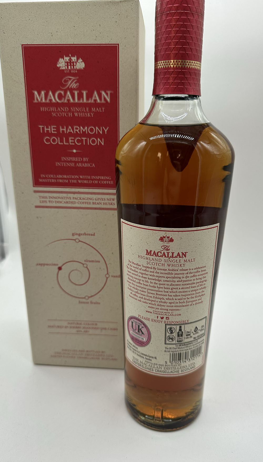 A bottle of Macallan Harmony Intense Arabia malt whisky - Image 2 of 3