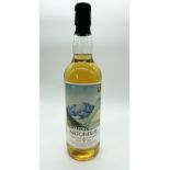 A bottle of Chorlton whisky Miltonduff malt whisky