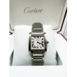 A Cartier Tank Franchise Model 2301 watch