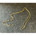 An 18ct yellow gold fancy chain