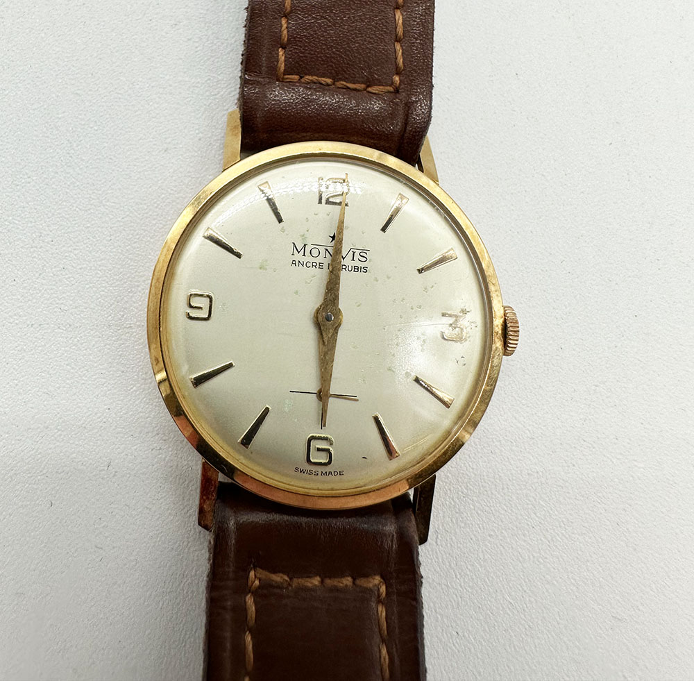An 18ct yellow gold Monvis watch - Image 2 of 9