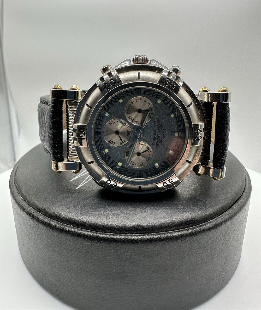 A Krug-Baumen cronograph quarts watch - Image 3 of 6