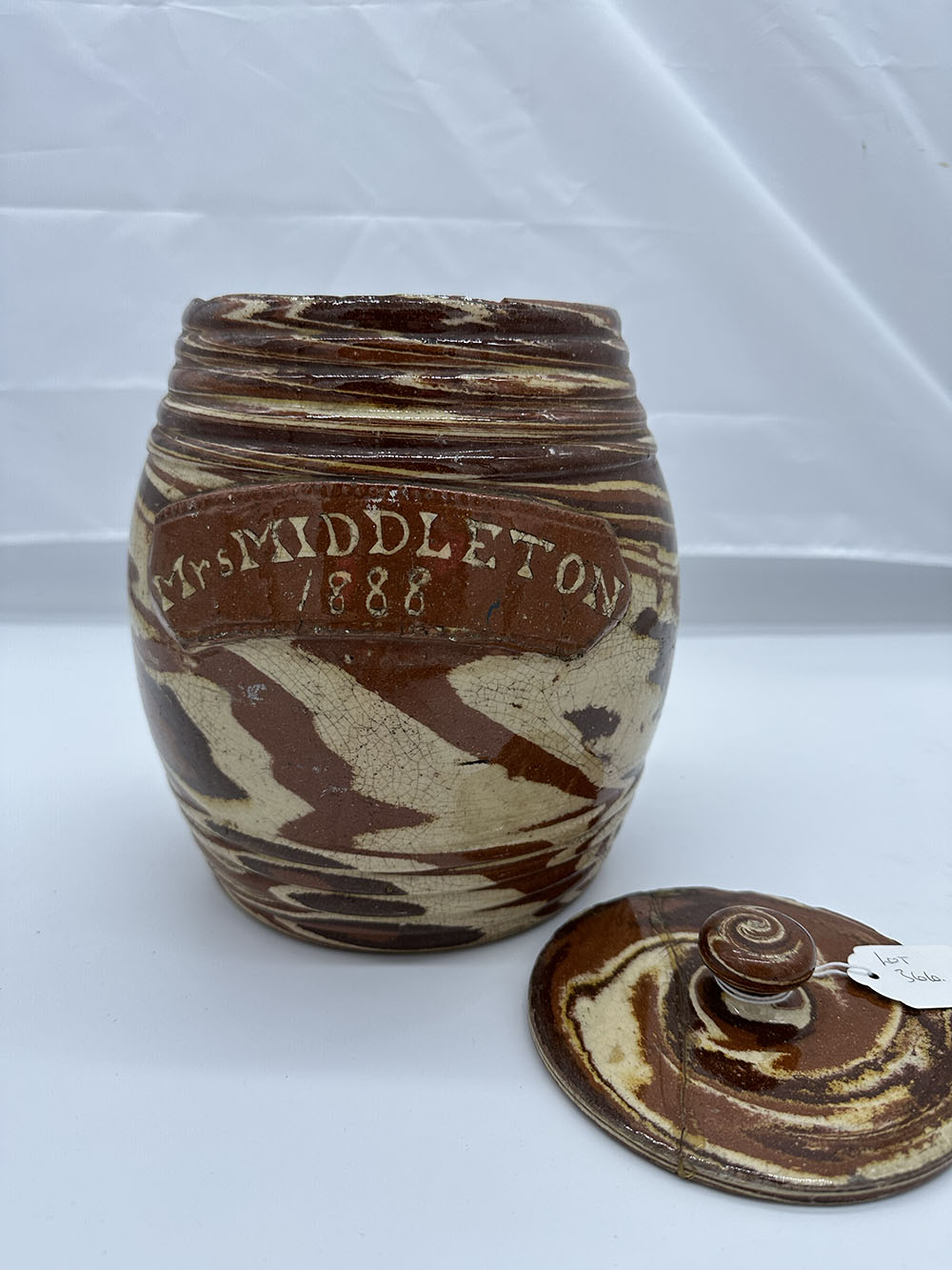 A Seaton pottery storage barrel - Image 8 of 8