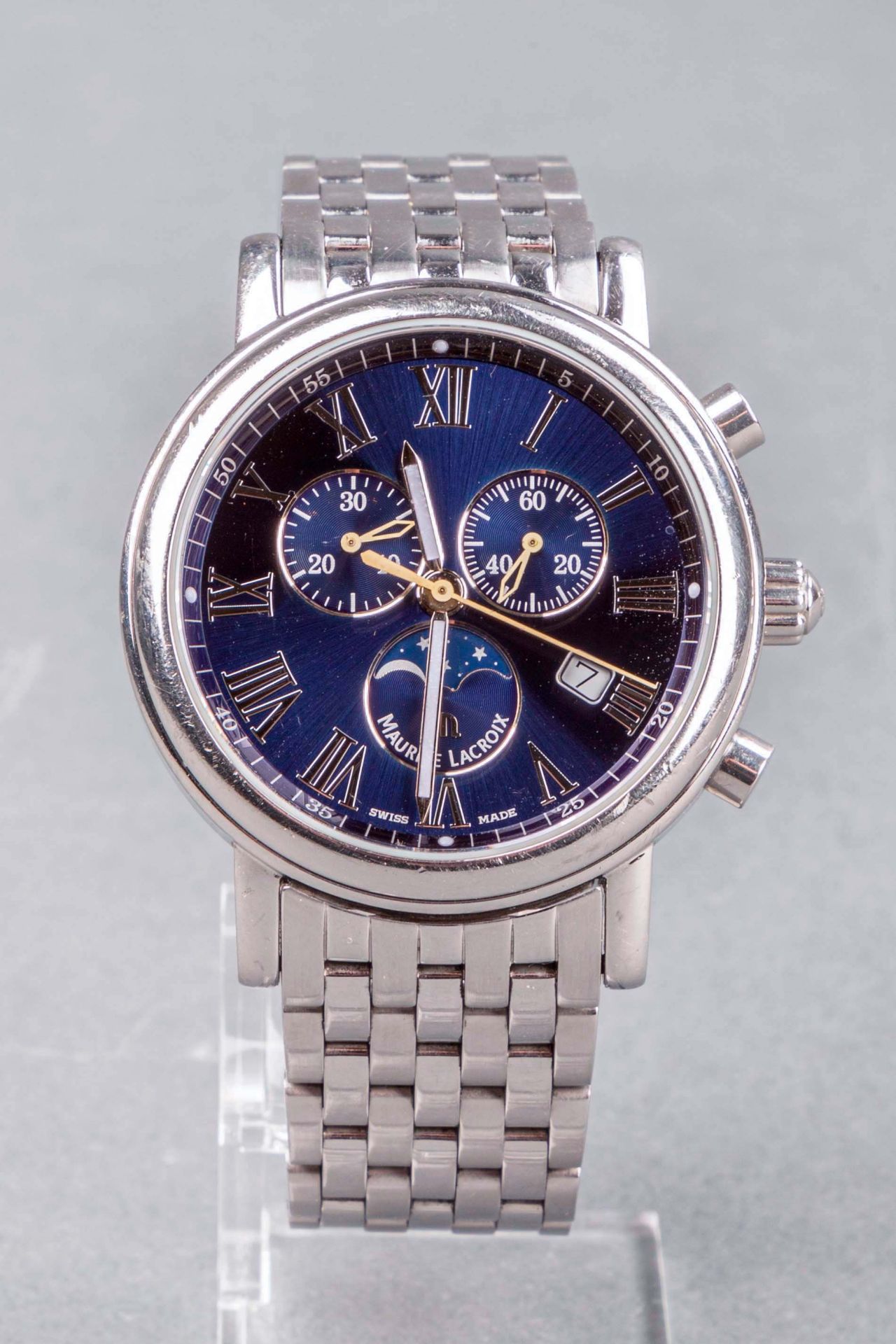 Maurice Lacroix Les Classiques Herrenchronograph mit Mondphase