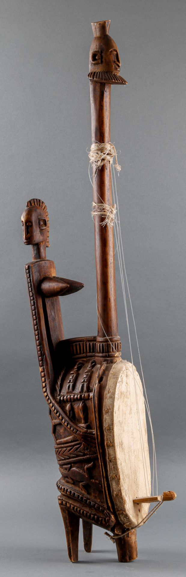 afrikanische Harfenlaute (Djeli Ngoni), Mali, 1. H. 20. Jh.