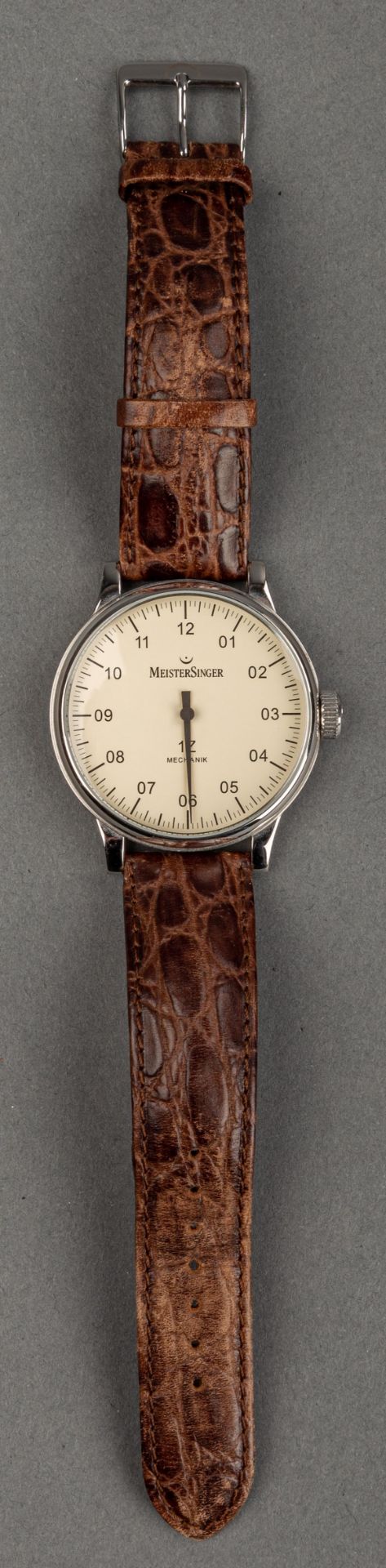 Meistersinger Scrypto 1Z Einzeigeruhr, 2002 - Bild 2 aus 3