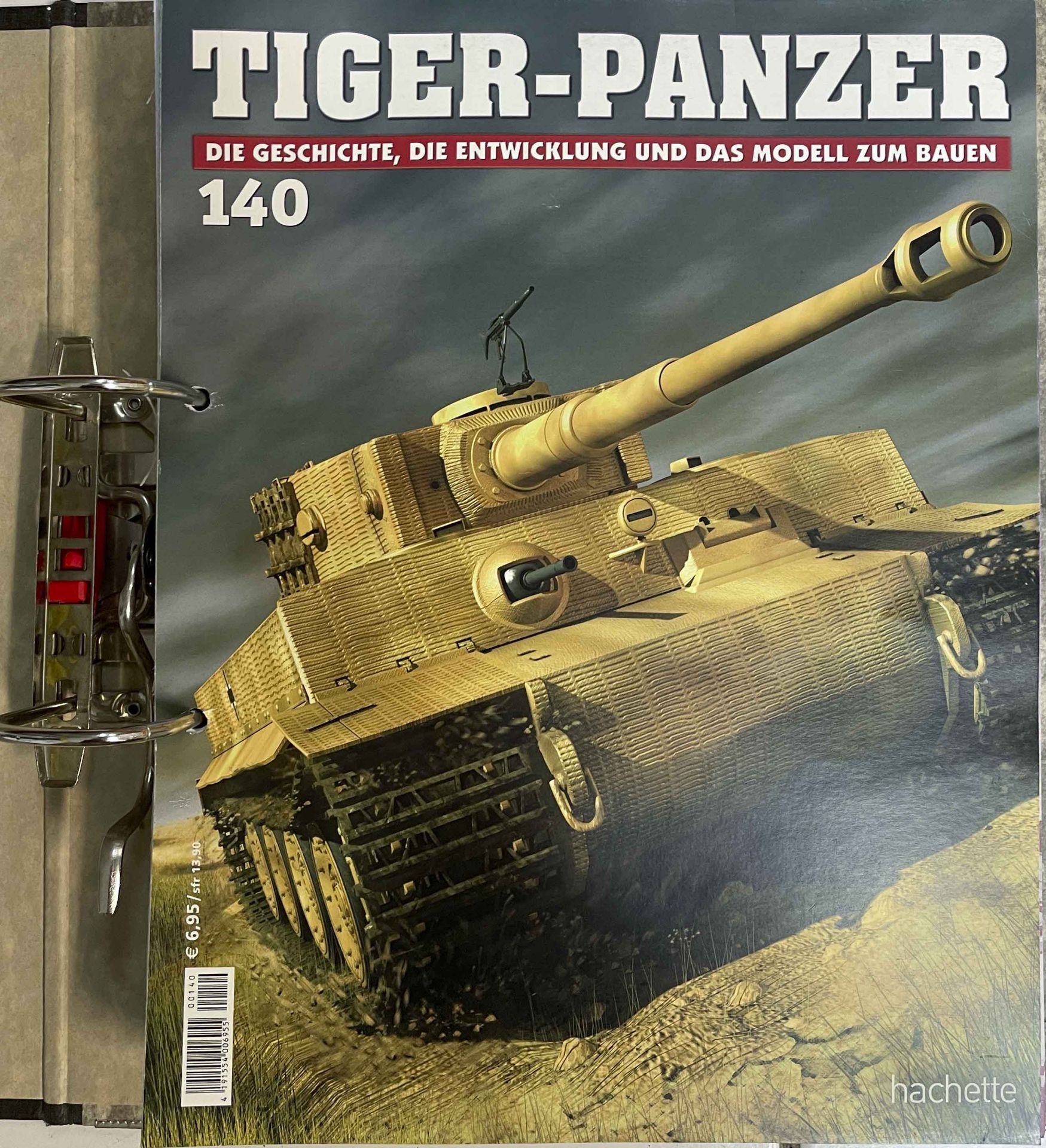 Modell Panzer 'Tiger 1', Modellbausatz (zusammengebaut) im Maßstab 1 : 16 - Image 11 of 11