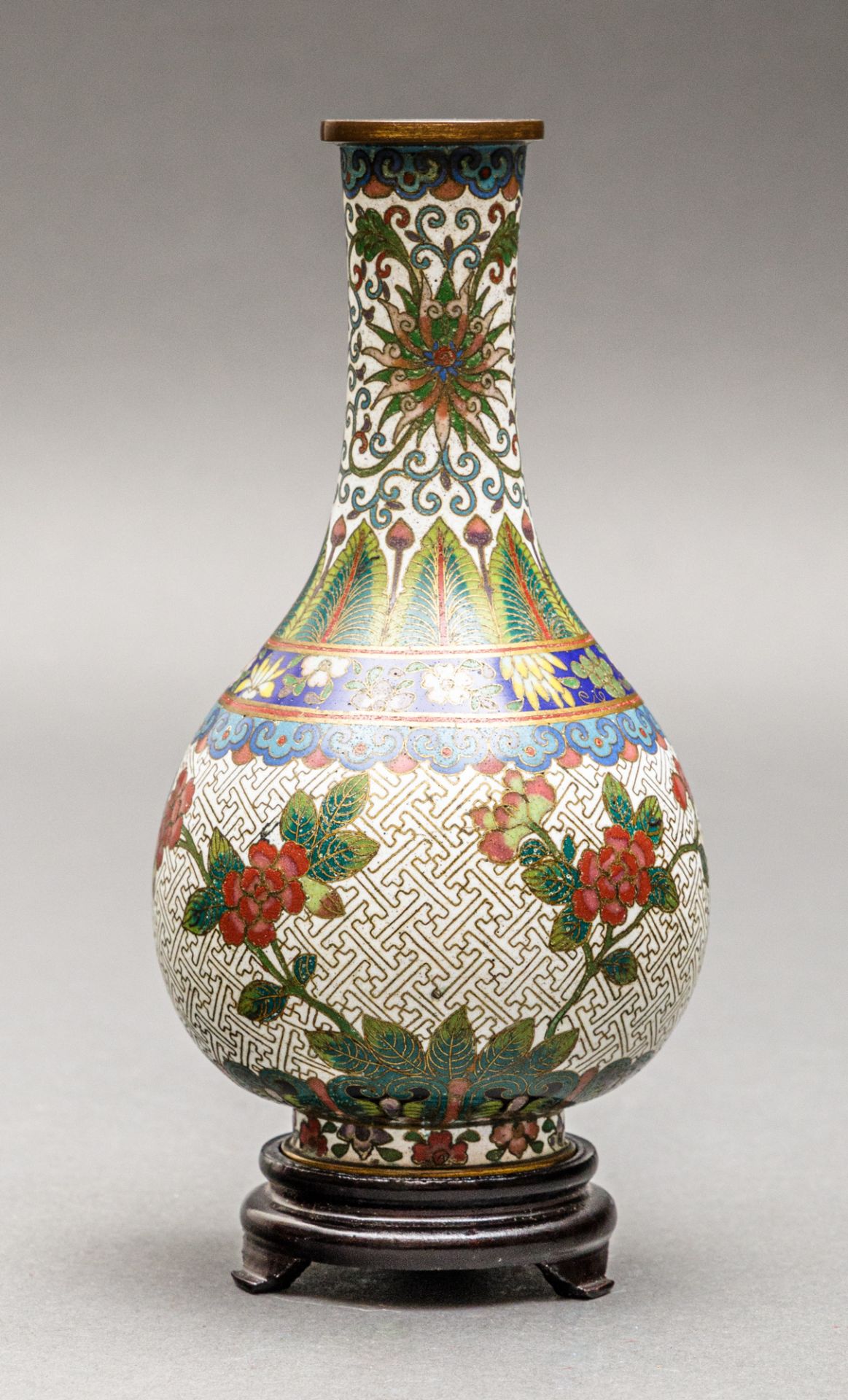 Cloisonné Vase, China, Qing Dynastie (1644-1911)