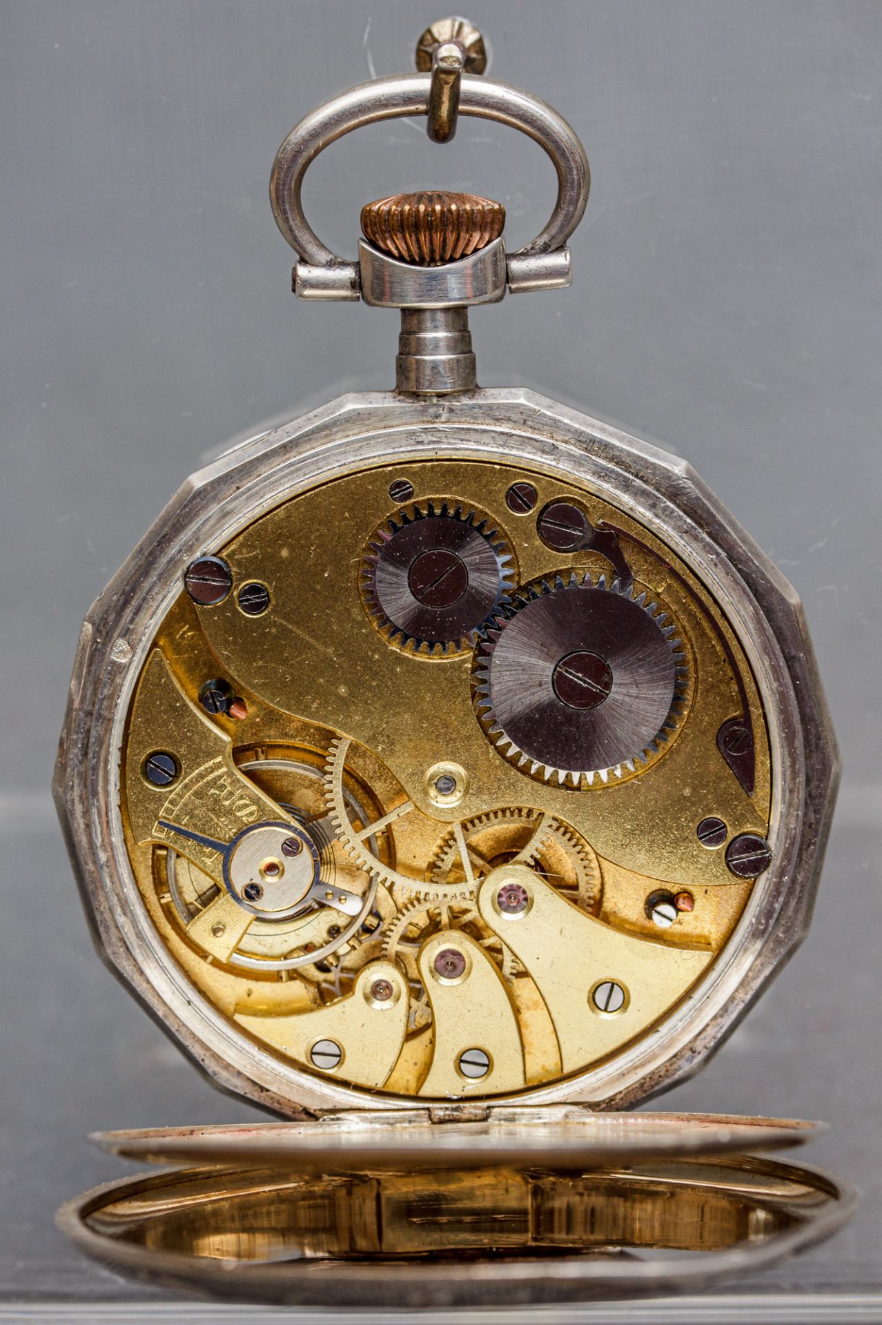 Taschenuhr Chronometre, England, um 1920, Silber - Bild 4 aus 5