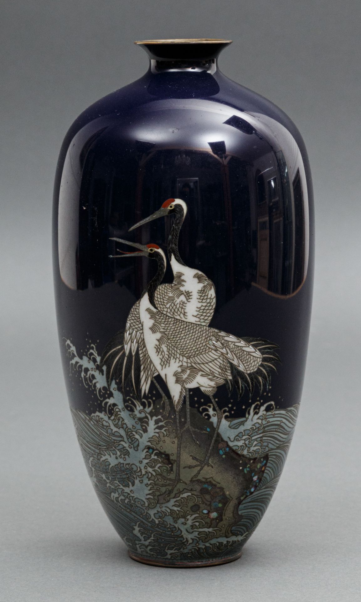 Cloisonné Vase, Japan, wohl Meiji-Zeit (1868-1912)