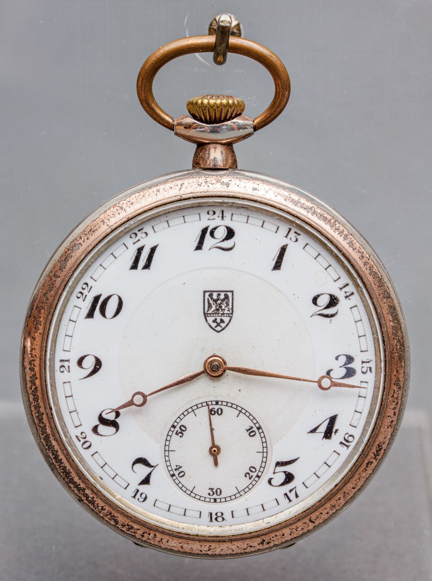 Taschenuhr LIP, Saargruben, deutsch, 1930er Jahre, 900er Silber