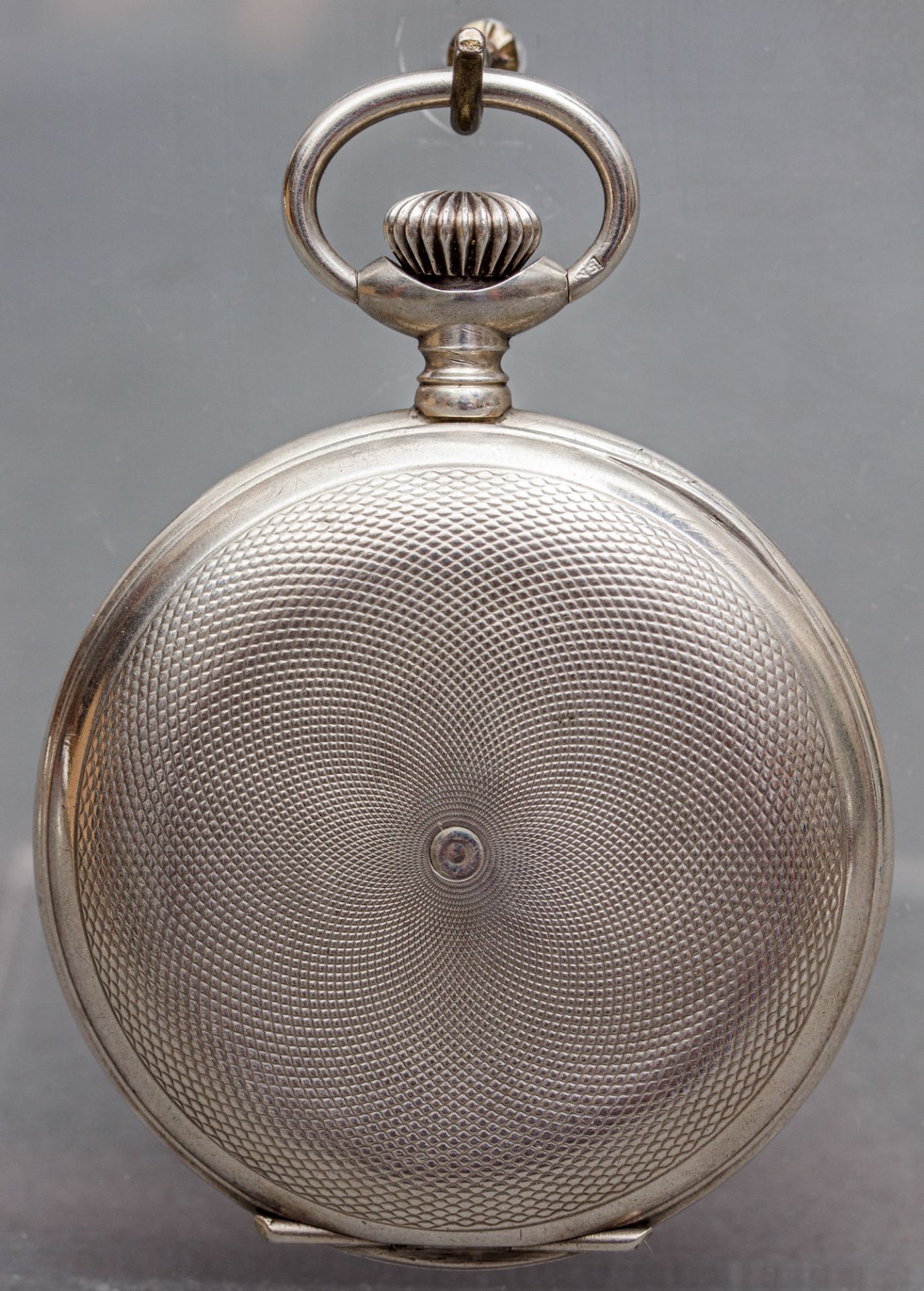 Savonette Anker Kalender Uhr, um 1900, 875er Silber - Bild 3 aus 6