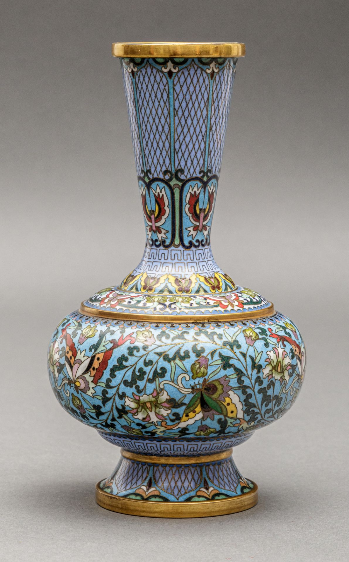 Cloisonné Vase, China, um 1970