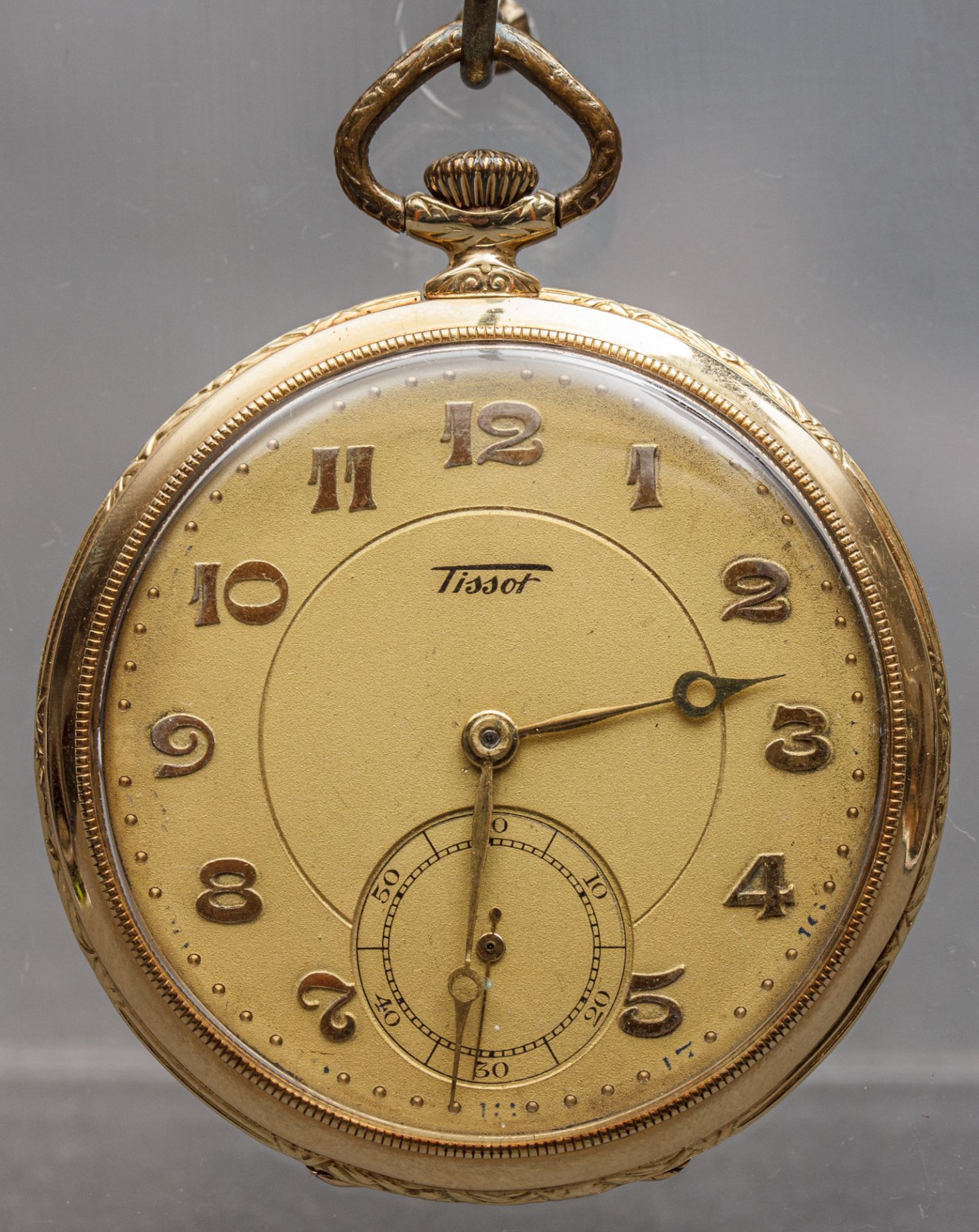 Taschenuhr Tissot, A. 20 Jh., 585er GG