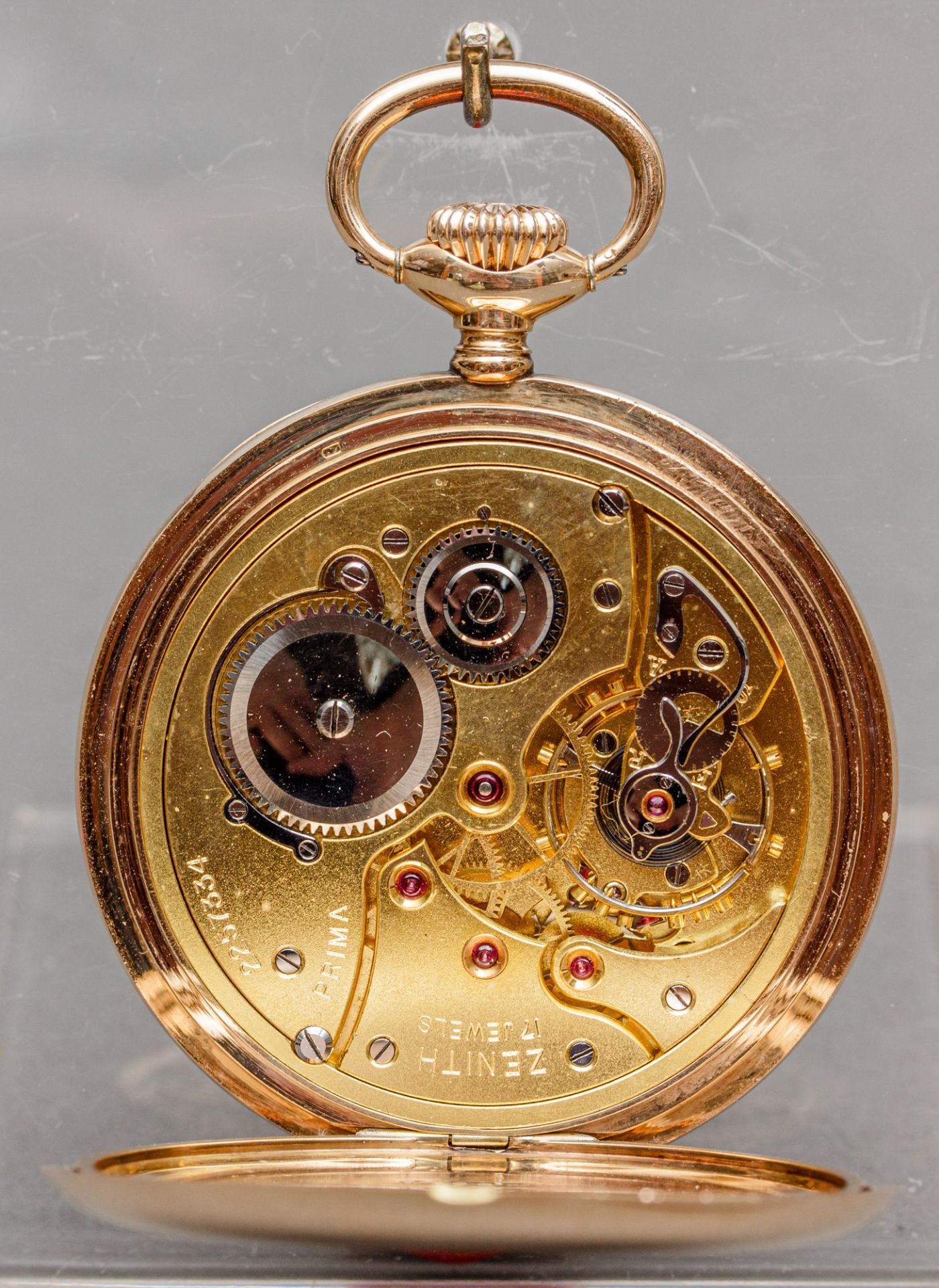 Taschenuhr Zenith, 1910er Jahre, 585er RG - Bild 7 aus 7