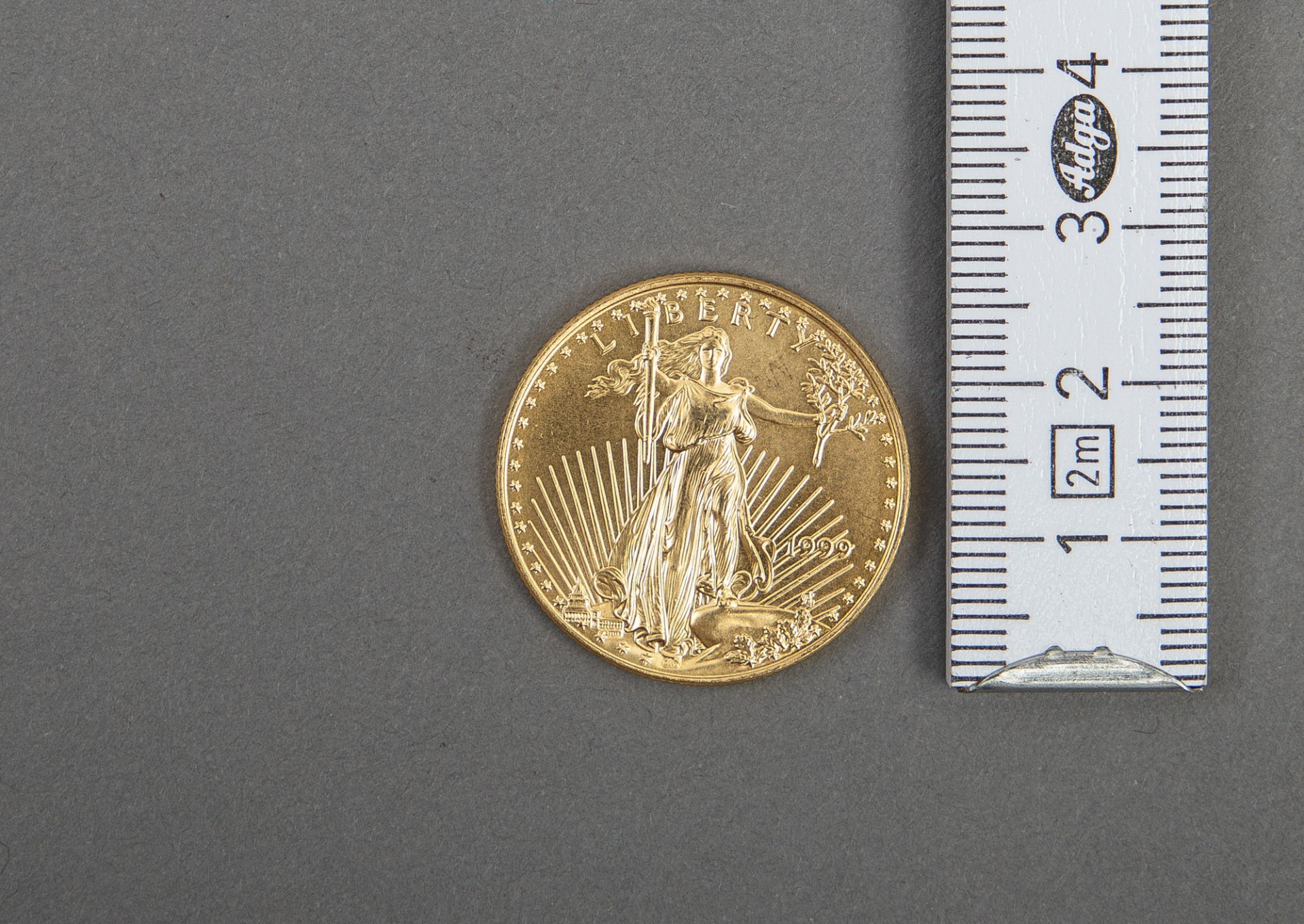 Goldmünze, 25 Dollar (1/2 Oz. American Eagle), 1999