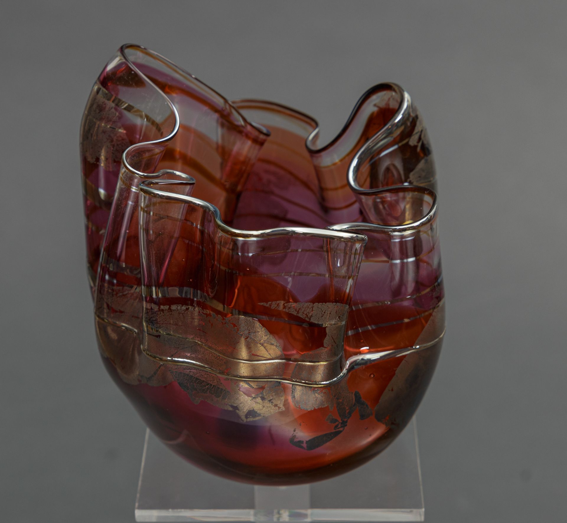 Fazzoletto Vase, 20. Jh. - Image 2 of 3