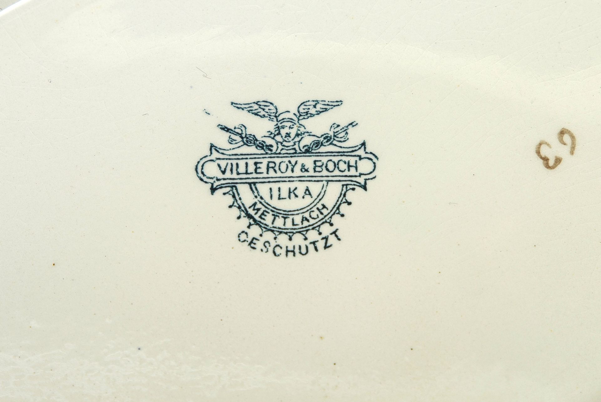 Villeroy & Boch, Mettlach, Terrine, 20. Jh. - Image 3 of 3