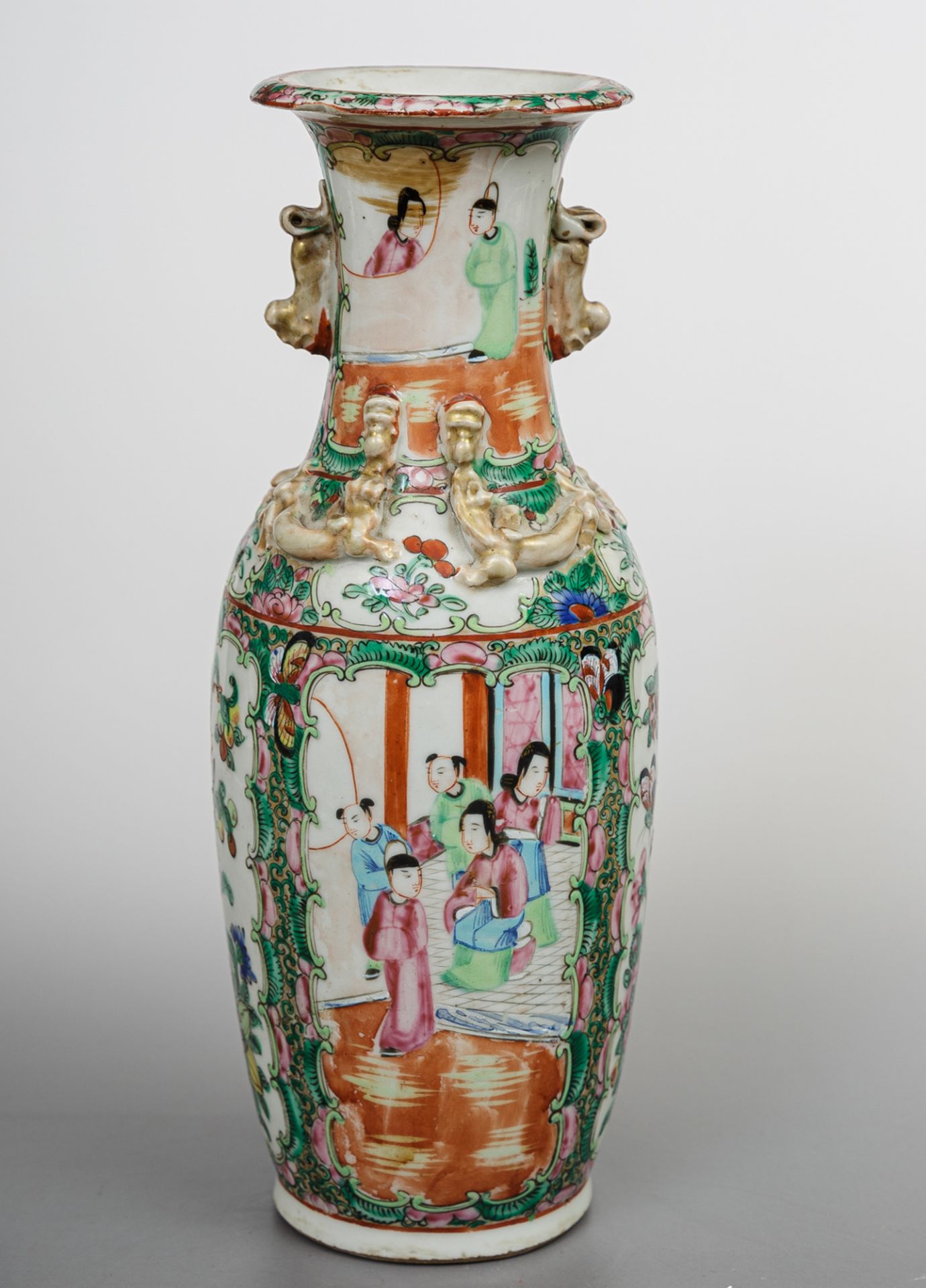 Vase, China, wohl 19. Jh. - Image 2 of 3