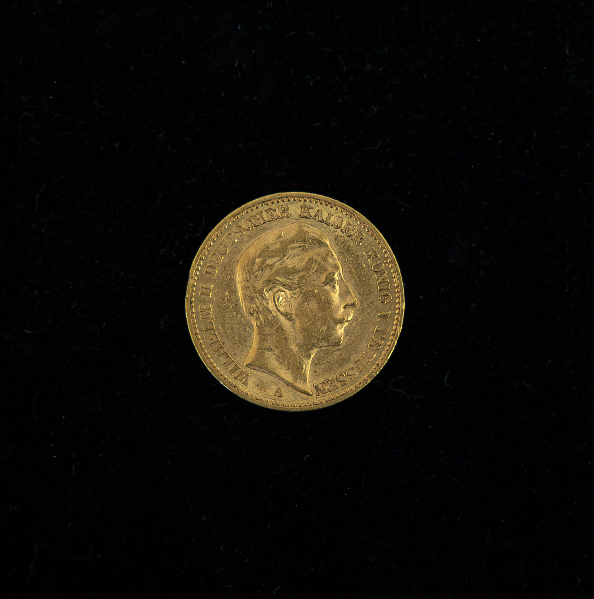 Goldmünze, 20 Mark, 1905 A, Wilhelm II. (Preußen) - Bild 2 aus 2