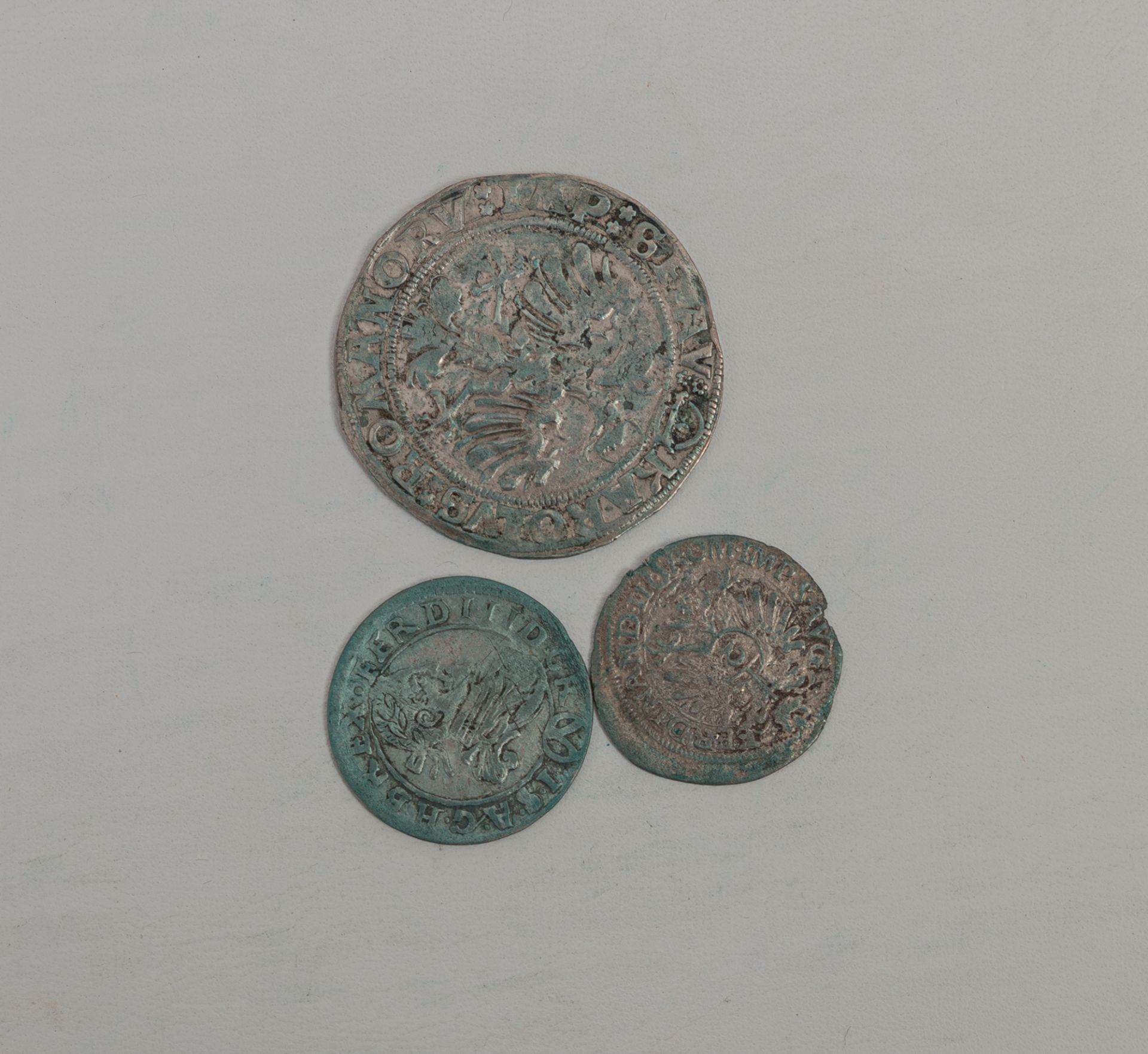 Drei deutsche Kleinmünzen, 16./17. Jh. - Image 2 of 2