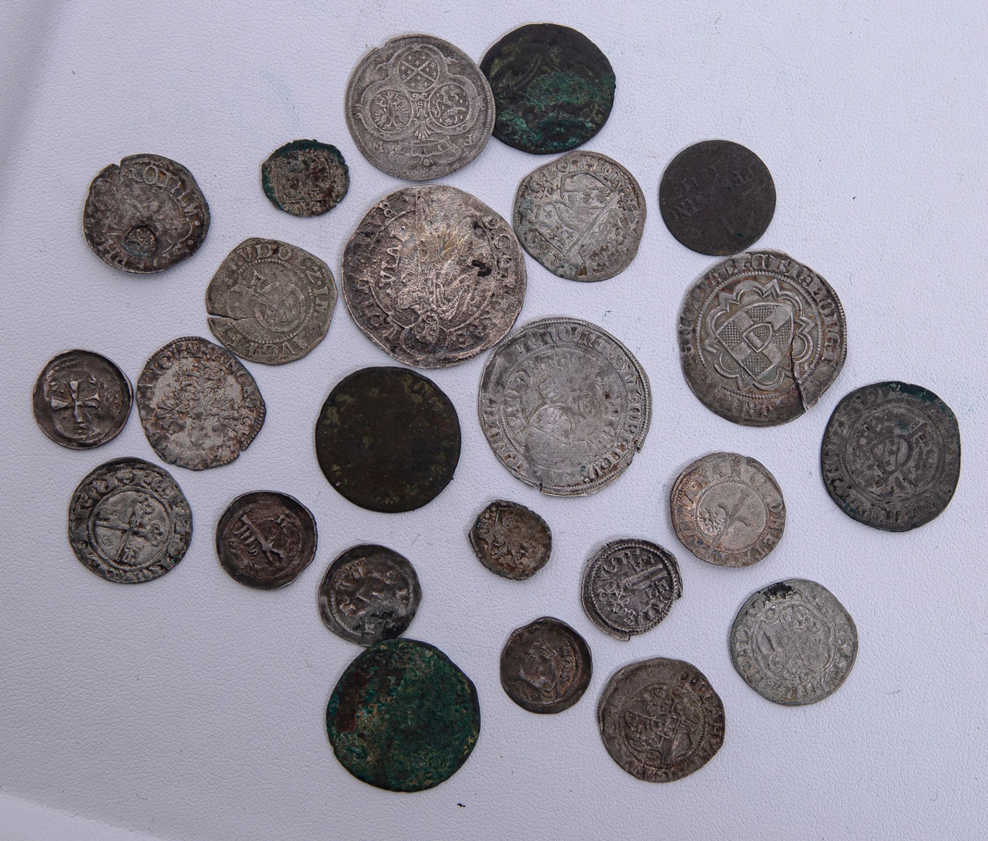 Konvolut überwiegend lothringischer Silber- und Kleinmünzen