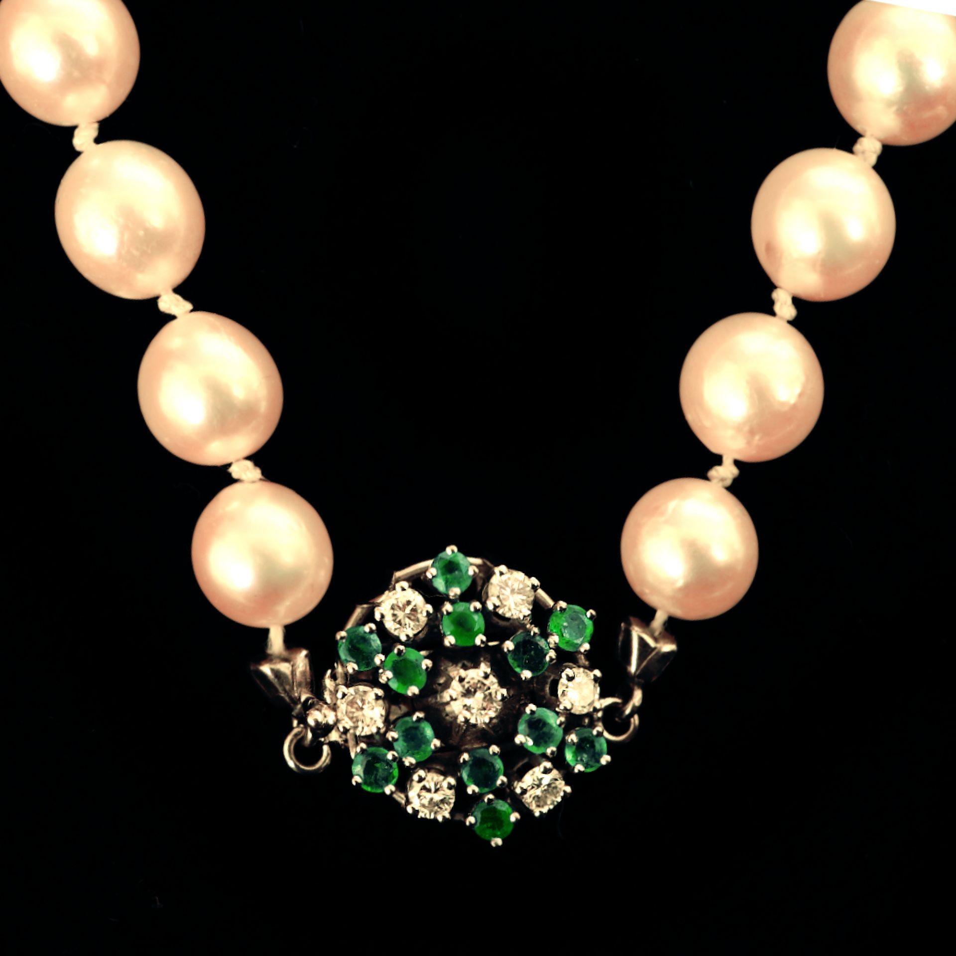 Perlenkette (Zuchtperlen) - Image 2 of 3