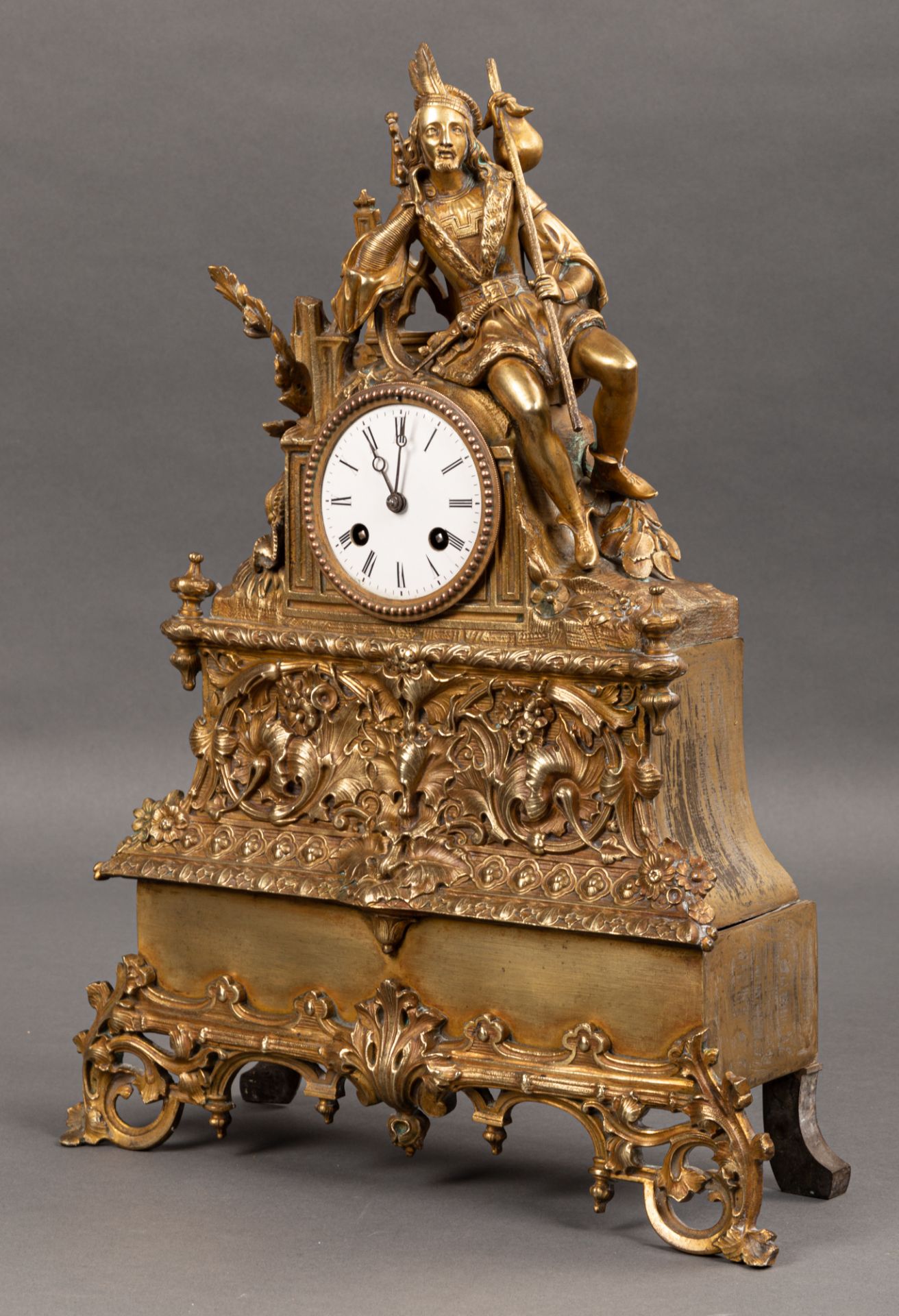 Pendule d´époque romantique, Frankreich um1830-40 - Bild 2 aus 4