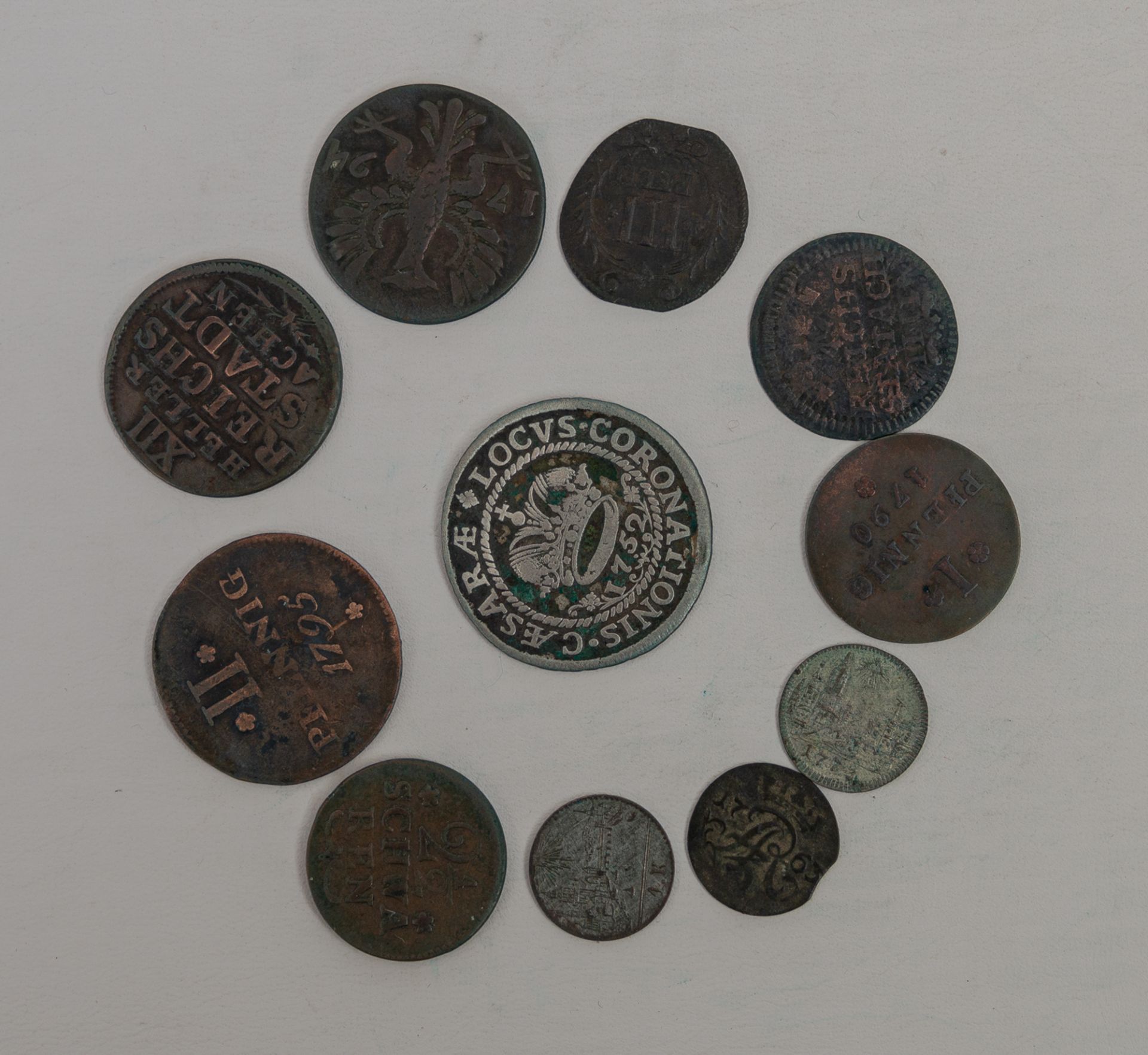 11 Kleinmünzen deutscher Städte, 18./19. Jh. - Bild 2 aus 2