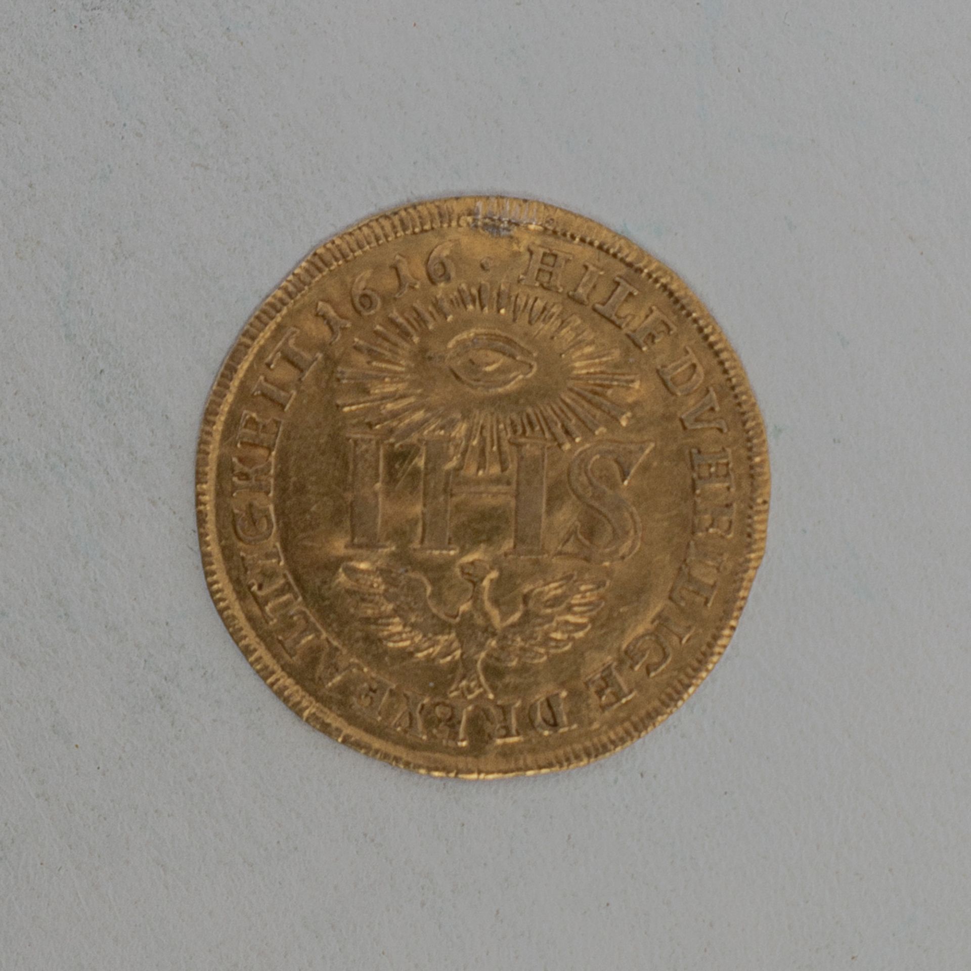 Goldmünze, Dukat (Sophiendukat), 1616, Kursachsen, Johann Georg I.