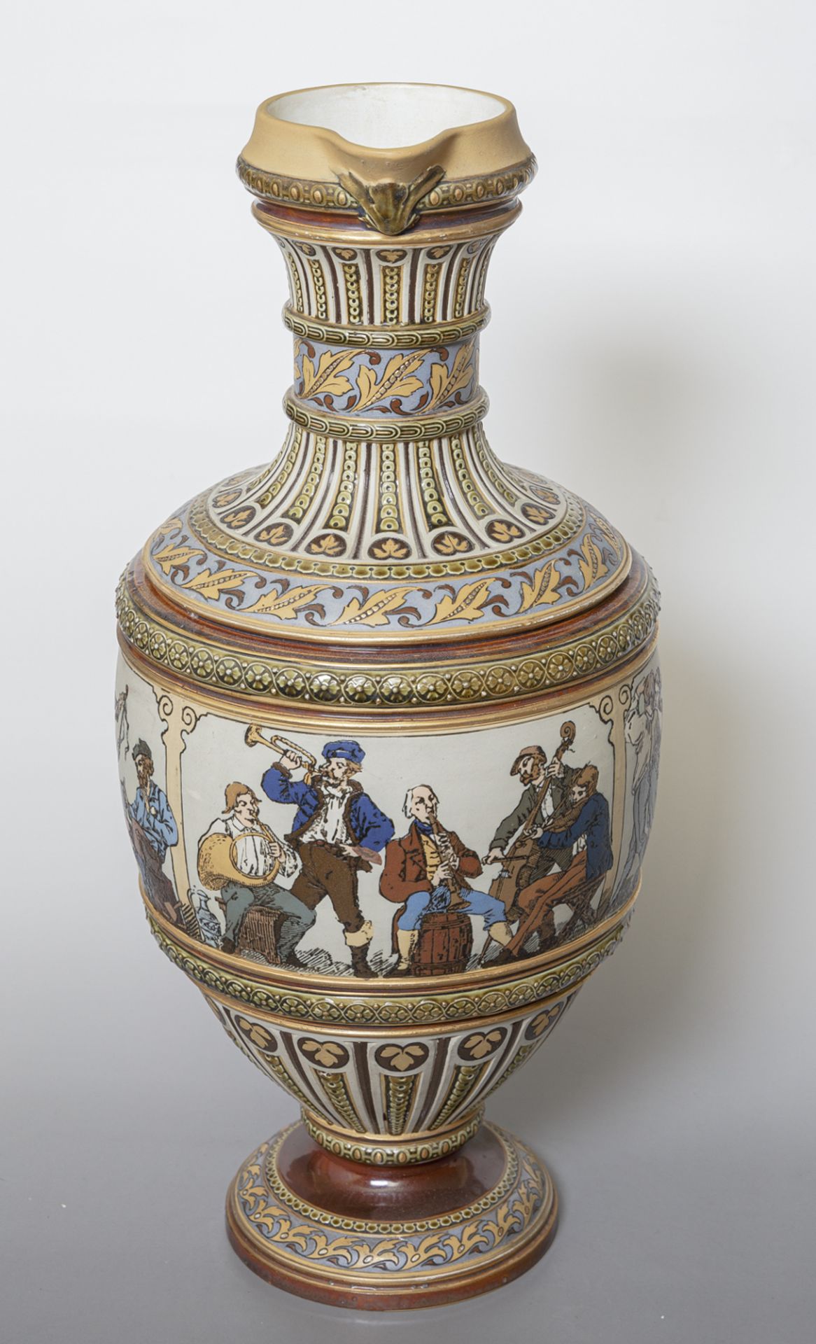 Villeroy und Boch, Mettlach, Schankkrug, 1880-1883 - Image 3 of 4