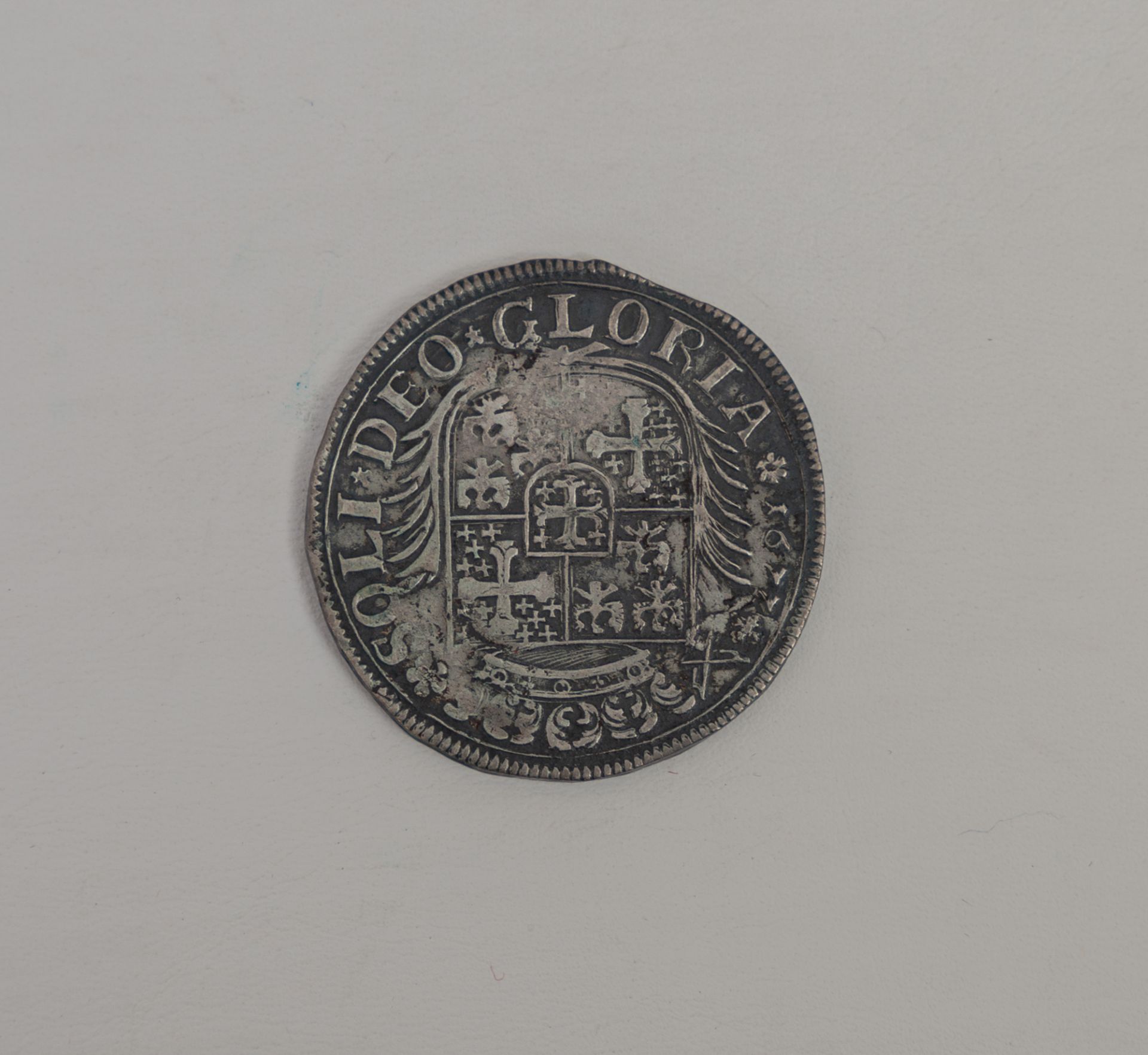 Gulden (60 Kreuzer), 1677, Leiningen-Westerburg, Georg Wilhelm