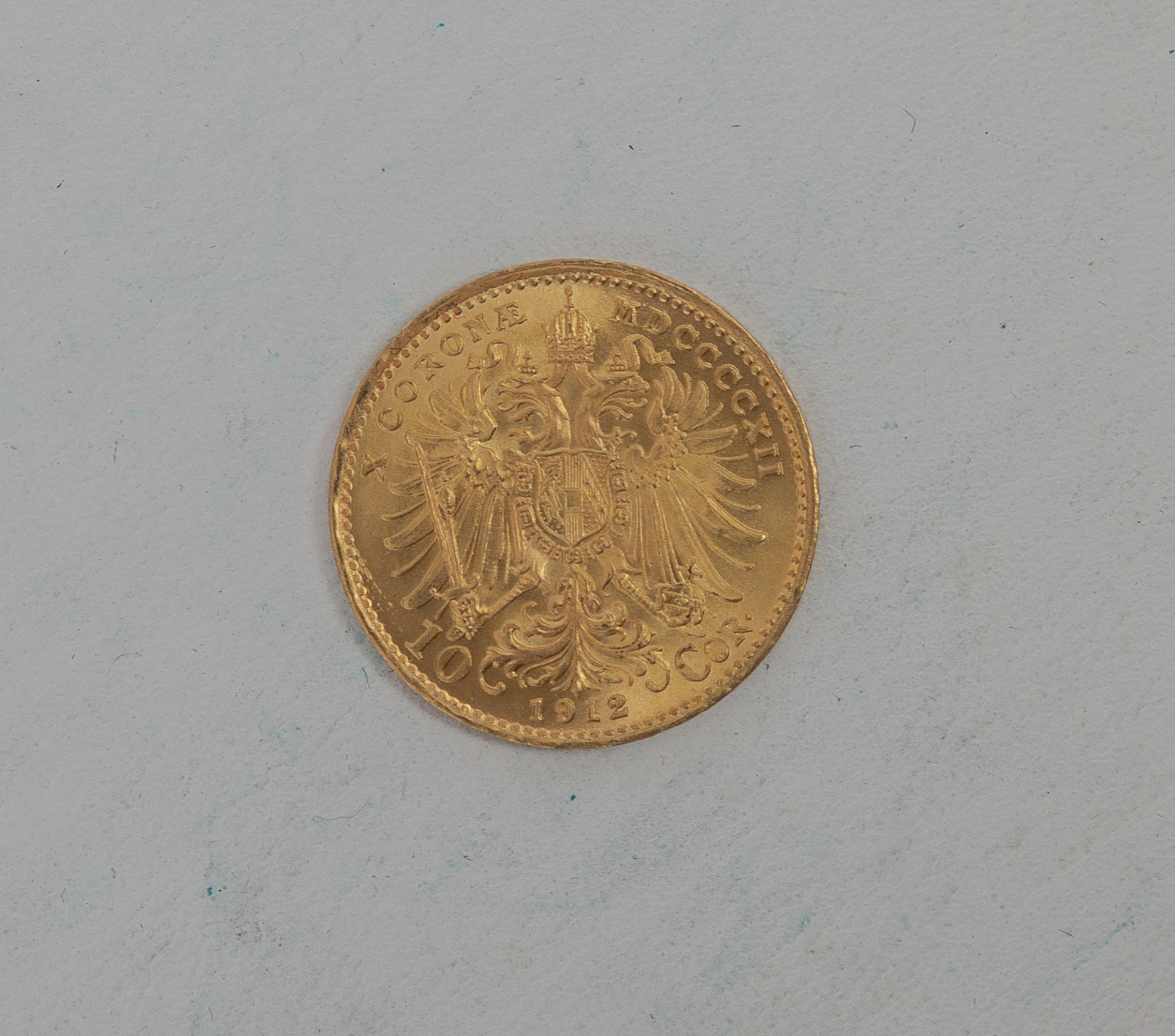 Goldmünze, 10 Kronen, 1912, Österr., Franz Joseph I. - Bild 2 aus 2