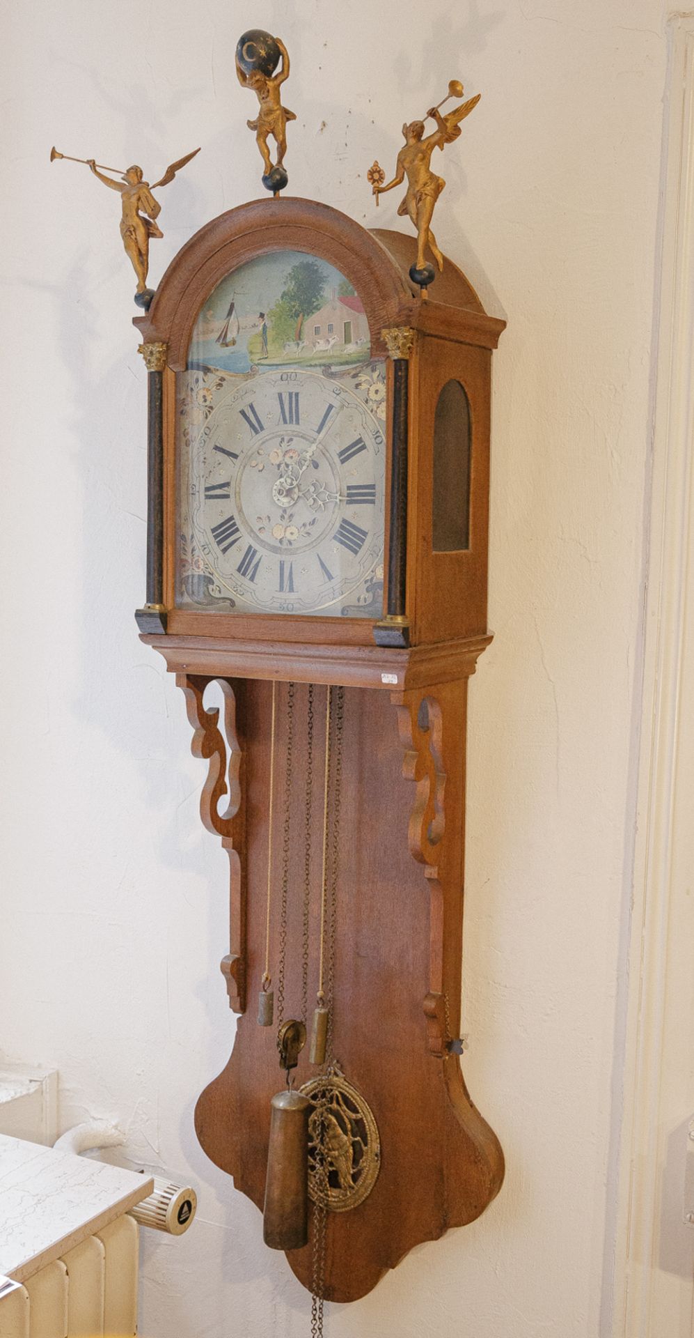 Friesische Staartclock, Mitte 19. Jh. - Image 6 of 6