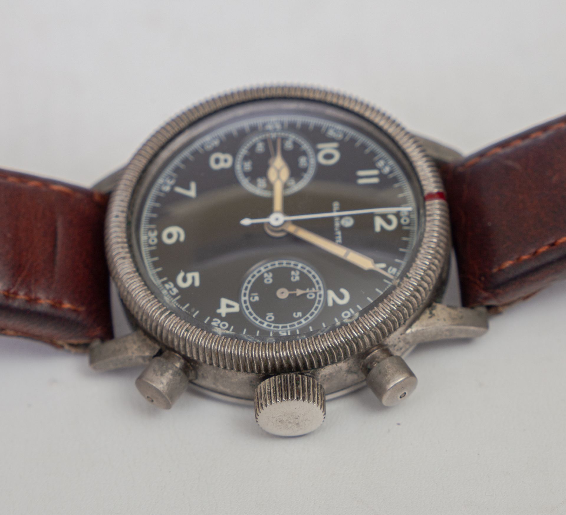 Offiziers-Fliegerchronograph, Tutima Glashütte, Januar 1943 - Bild 4 aus 6