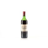 A bottle of Chateau Lafite Rothschild, 1971, level at mid-shoulder, capsule good.
