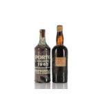 A bottle of Feuerheerd 1945 Vintage Port, together with a Porto Colheita 1965 Port.Qty: 2