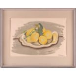 After George Braques (1882-1963), 'Compotier d'Oranges', limited edition lithographic print,