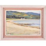 Frank McKelvey (1895-1974) RHA RUA Irish, 'Cushenden', coastal landscape, oil on panel, signed to