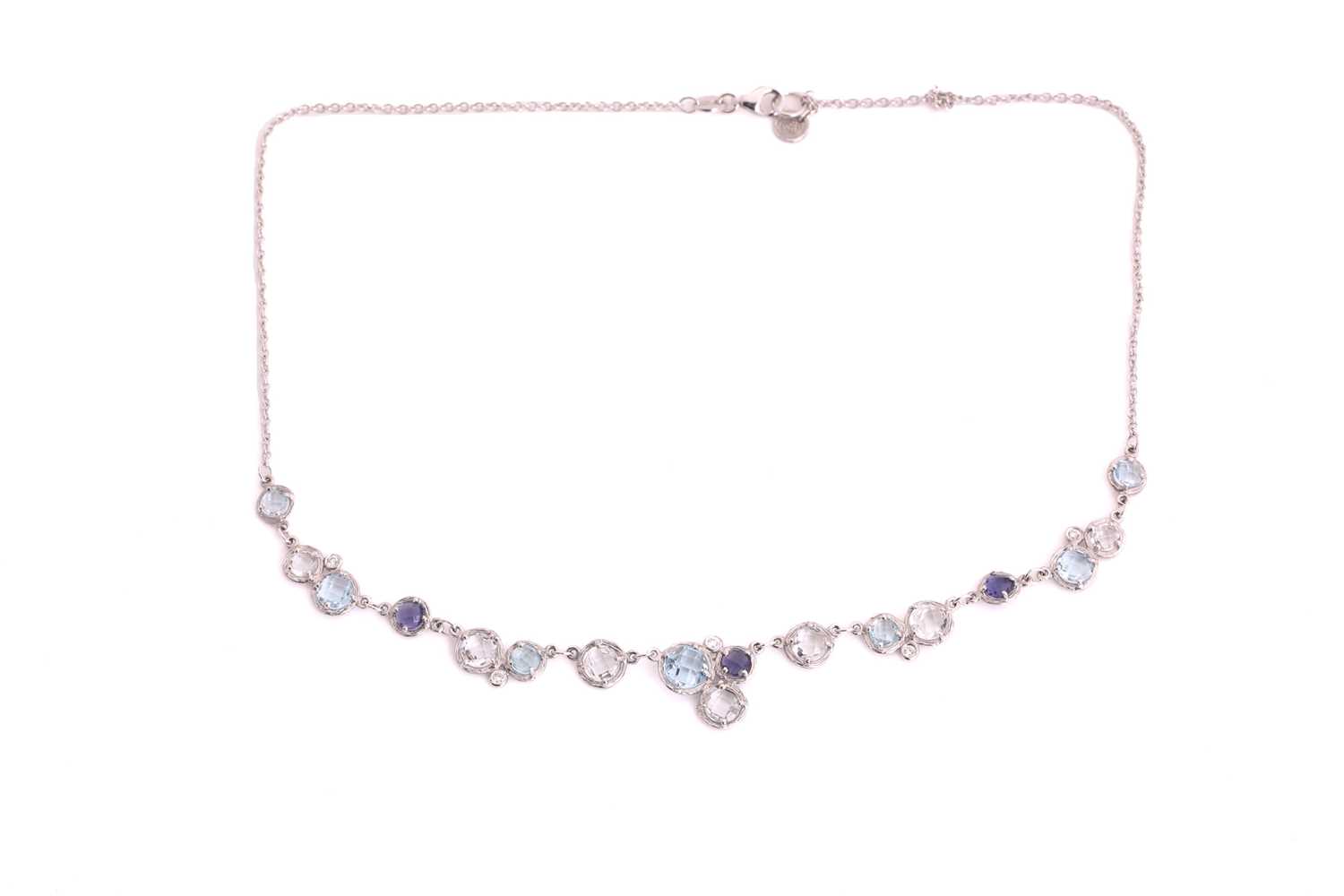 A Pascal Jewellery (renamed as Annoushka) gem-set necklace, consisting of various sized