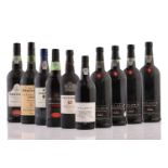 Four bottles of 1989 Taylor's Late Bottled Vintage Port, together with six further bottles of