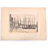 James Abbott McNeill Whistler RBA (1834-1903), 'Billingsgate', drypoint etching, signed and dated